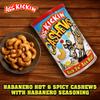 ASSKICKIN' Roasted Hot & Spicy Cashews - Habanero Flavored Spicy Nuts  6oz. Resealable Can - Perfect Spicy Snacks for Adults view 2