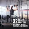 Muscle Milk Genuine Protein Powder, Vanilla Crme, 2.47 Pound, 16 Servings, 32g Protein, 2g Sugar, Calcium, Vitamins A, C & D, NSF Certified for Sport, Energizing Snack, Packaging May Vary view 4