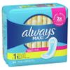 Always Maxi Feminine Pads for Women, Regular Absorbency, 24 Count, No Wings, Unscented (24 Count) view 2