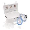 Primacare KC-1010 CPR Rescue Mask Resuscitation Kit for Adult & Child with a One-Way Valve Mouth to Mouth for supplemental Oxygen] Wall Mount/Carry Case Included view 1