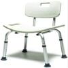 Lumex Bath Seat With Back Standard Gray view 2