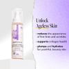 DERMA E Advanced Peptides & Flora-Collagen Moisturizing Face Serum, 2 Fl Oz view 2