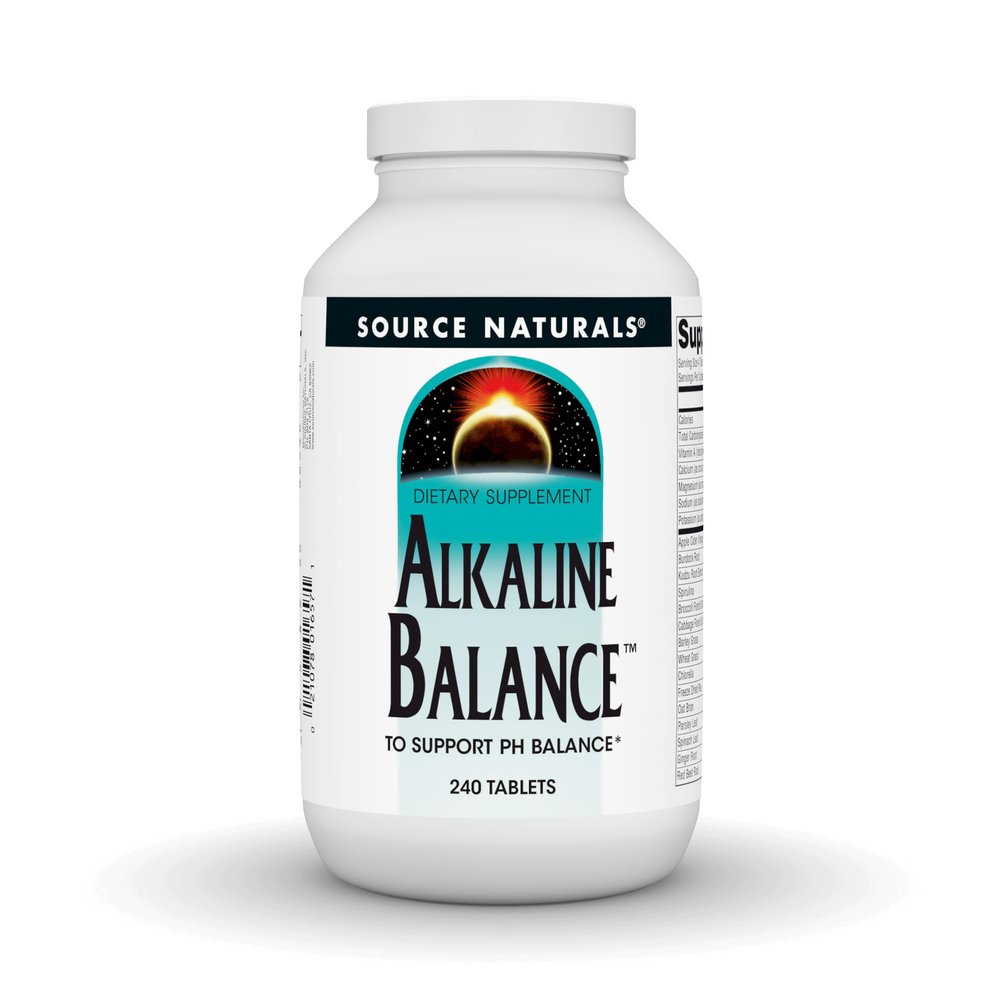 Source Naturals Alkaline Balance to Support PH Balance* - 240 Tablets