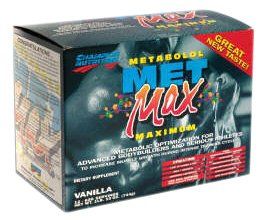 Champion Nutrition Met Max Metabolic Optimizer, Vanilla, 2.1-Ounce Packets in 12-Count Box