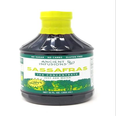 Ancient Infusions Sassafras Concentrate Instant Tea, 12-Ounce Bottles (Pack of 6)