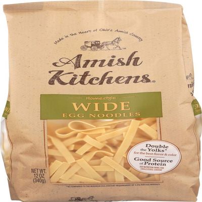 Amish Kitchens Home-Style Egg Noodles, 12-Ounce Bags (Pack of 12)