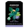 Choice Organics - Organic Earl Grey Tea (6 Pack) - With Bergamot - Fair Trade - Compostable - Contains Caffeine - 96 Organic Black Tea Bags view 1