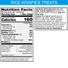 Kellogg's Rice Krispies Treats, Crispy Marshmallow Squares, Made with Whole Grain, Original 28.2oz (4 Count) view 2