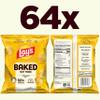 Baked Lays Potato Chips, Original, 1.125 oz Bags, (64 Pack), 50% Less Fat, Gluten Free, No Artificial Flavors, No Colors from Artificial Sources view 2