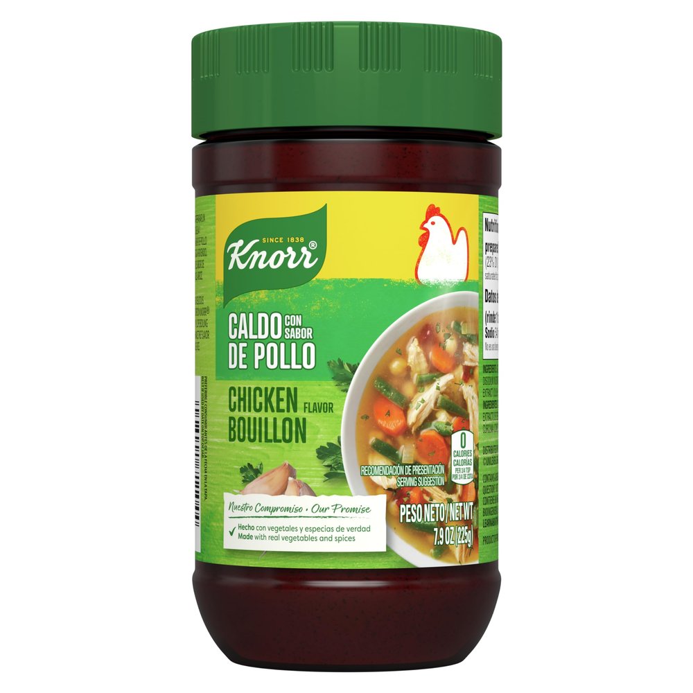 Knorr Granulated Bouillon, Chicken, 7.9 Ounce (Pack of 12)