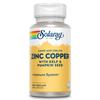 SOLARAY Zinc Copper Amino Acid Chelate - Immune Support Supplement w/Chelated Zinc 50mg - Bone, Skin, Heart Health and Thyroid Support - with Iodine from Kelp, 60-Day Guarantee, 100 Serv, 100 VegCaps view 1
