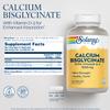 SOLARAY Calcium Bisglycinate Supplement 1000 mg for Women & Men - Calcium with Vitamin D3, Bone Strength & Teeth Health Support, Chelated Capsules, Easy to Digest - 120 Veg Cap Count view 2
