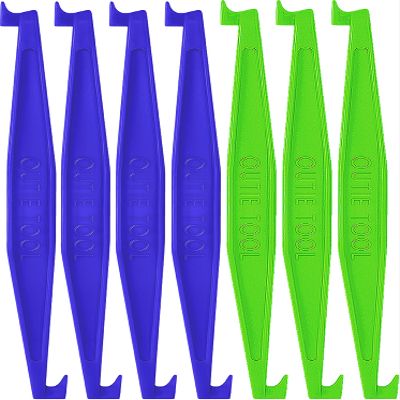 2 in 1 Outie Tool Aligner Remover for Invisible Braces | Easily and Safely Removes Top & Bottom Trays | 60 Count (Individually Wrapped Neon Green and Sky Blue Bulk)
