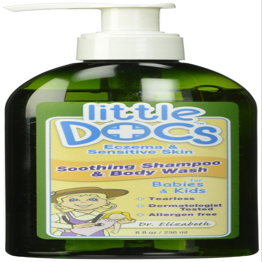 Little Docs Children's Shampoo and Body Wash Eczema and Sensitive Skin Formula, 8 oz