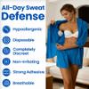 Underarm Sweat Pads for Men and Women  Disposable Armpit Shields to Combat Sweat. Regain Your Confidence with Our Easy-to-Use Underarm Pads Designed for All-Day Protection. view 4