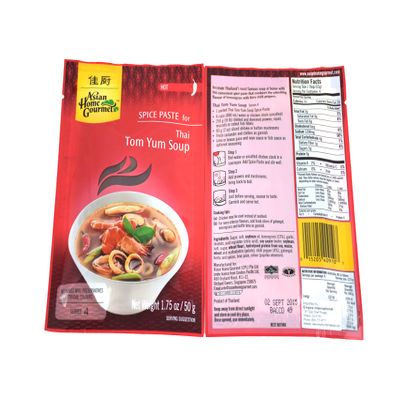 Asian Home Gourmet Thai Tom Yum Soup Mix (Hot), 1.75-Ounce Pouch (Pack of 12)