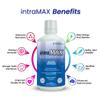 Drucker Labs - intraMAX Organic Liquid Multivitamin, Non GMO, Dairy Free, Gluten Free, Magnesium, Vitamin D, C and E, Zinc (32 oz., Peach Mango) view 2
