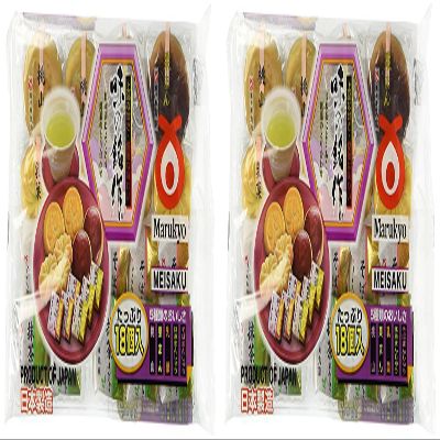 2 Bags Japanese Tea Cake Sampler (Assorted 5 Types)