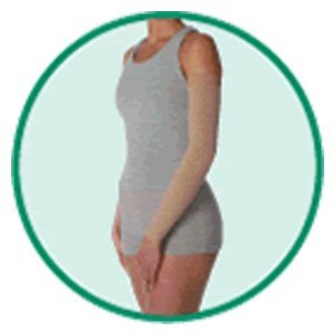Varin Soft-In Arm Sleeve Long with Silicone Border, Beige, Size 3, Medium, Compression 20-30 mmHg,