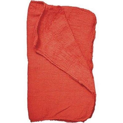 Red Woven Shop Towel