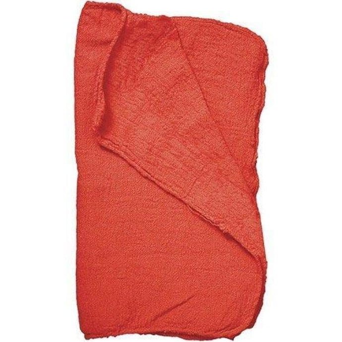 Red Woven Shop Towel