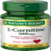 Nature's Bounty L-Carnitine, Supports Heart Health & Fat Metabolism, Amino Acid Supplement, 500 mg, 30 Tablets view 1