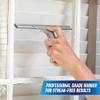 Unger Professional 8 Stainless Steel Window & Glass Cleaning Squeegee - Cleaning Supplies, Heavy Duty Squeegee for Window Cleaning, Streak Free Results view 3