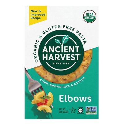 Ancient Harvest Quinoa Pasta, Elbows, 8 Ounce