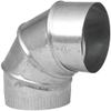 Imperial 24 Ga. 10 in. Galvanized Adjustable Elbow - 1 Each view 1