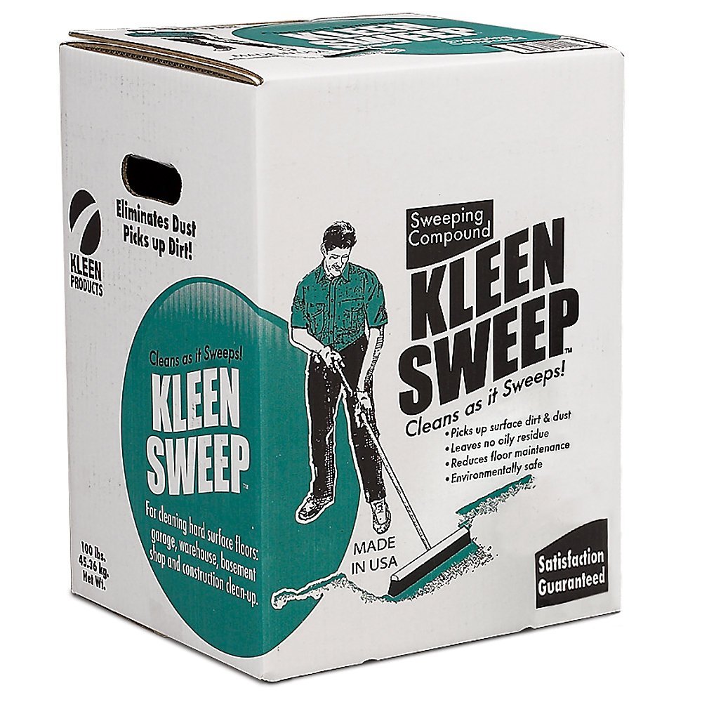 KLEEN PRODUCTS LLC 1816 Kleen Sweep 100 Lb Box AKO