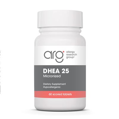 ARG DHEA 25 mg Micronized Lipid Matrix Plant Sourced, 60 Capsules
