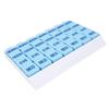 Apex Large 7 Day Weekly Pill Organizer - Weekly Pill Organizer, 4 Times a Day, Easy-Open, Organize Medication or Vitamins view 1