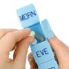 Apex Large 7 Day Weekly Pill Organizer - Weekly Pill Organizer, 4 Times a Day, Easy-Open, Organize Medication or Vitamins view 2