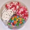 Scott's Cakes 4-Pack Cupid Corn, Conversation Beans, Valentine Beans, & White Pretzels view 1
