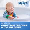 Spiffies Baby Teeth Wipes - Grape Flavor, Xylitol-Enriched Baby Gum Cleaner & Dental Wipes for Teething Relief and Teeth Cleaning - Safe for Infants & Toddlers, 20 Count (Pack of 6) view 4