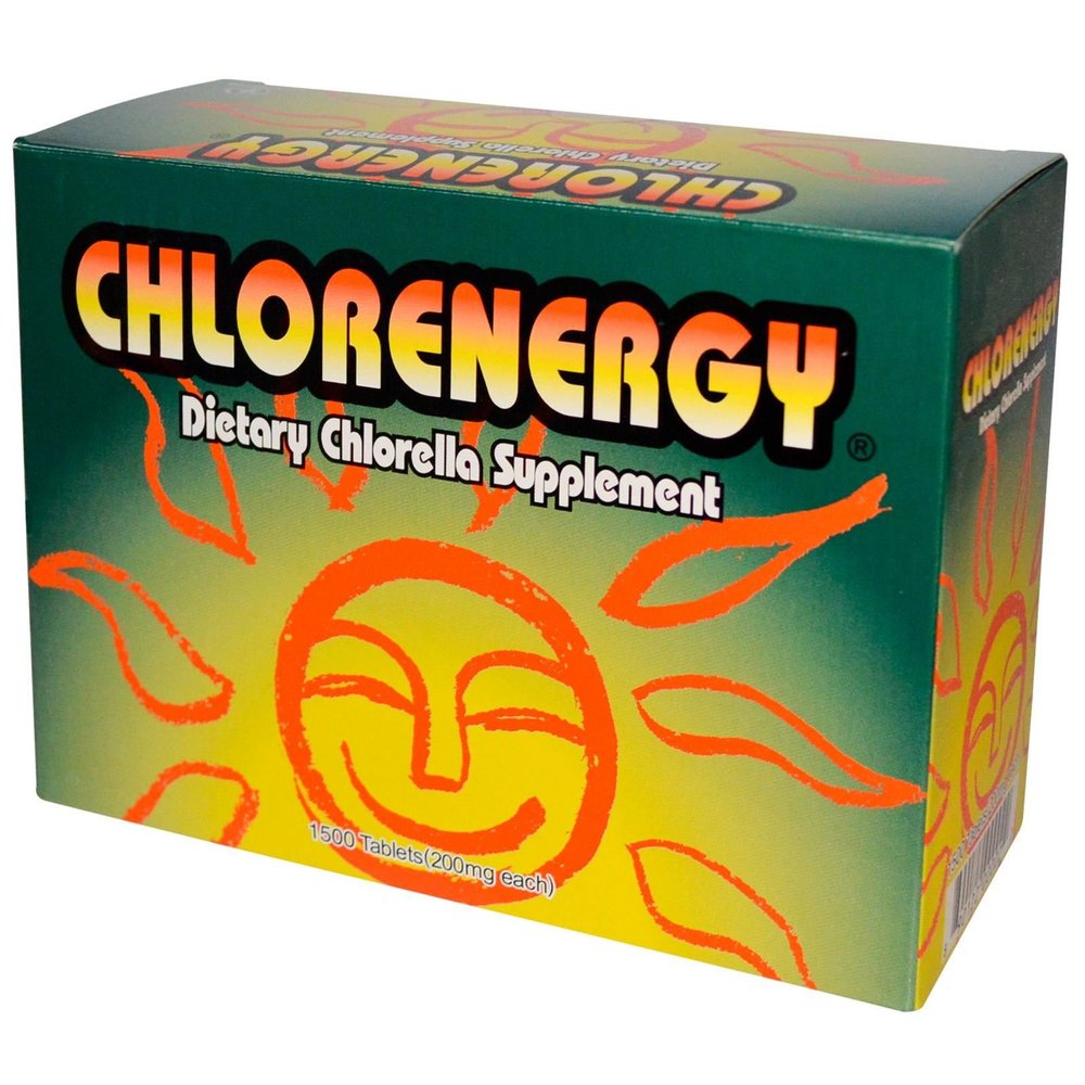 Chlorenergy Chlorella, 1500 Count