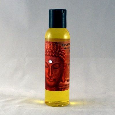 Patchouli 4 oz Organic Bath, Body & Massage Oil