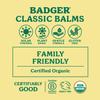 Badger Aromatic Chest Rub, 100% Organic Vaporub w/Eucalyptus & Lavender Essential Oils to Clear & Soothe, All-Natural Chest Congestion Relief for Adults & Kids, .75 oz Tin view 4