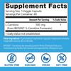 Doctors BEST L-Carnitine Fumarate, Helps Burn Body Fat, Non-GMO, Gluten Free, Soy Free, Vegan 60 Veggie Caps view 3