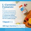 Doctors BEST L-Carnitine Fumarate, Helps Burn Body Fat, Non-GMO, Gluten Free, Soy Free, Vegan 60 Veggie Caps view 4