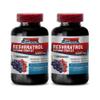 Resveratrol Supreme 1200mg Maximum Strength Plus 1200 Red Wine Supplements, resveratrol Supplement red Wine, resveratrol antioxidant, red Wine Extract with resveratrol, red Wine Grape Seed 2 Bottles view 1