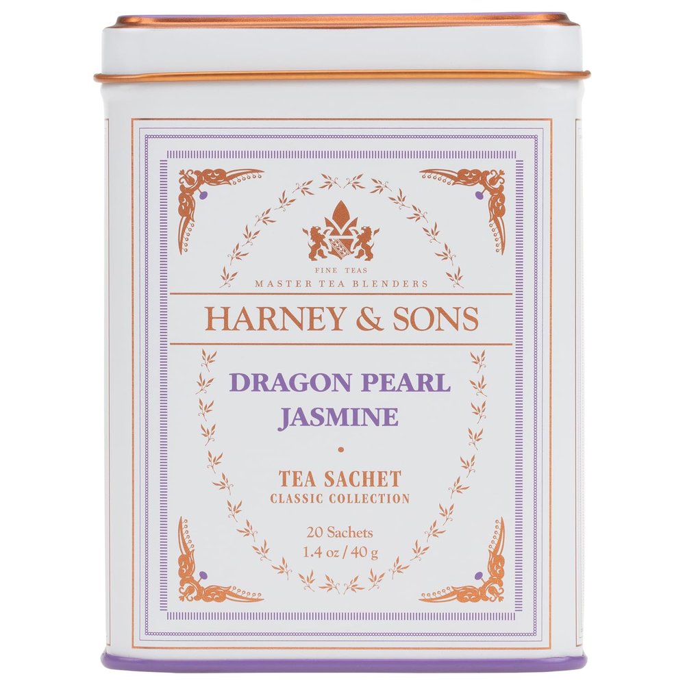 Harney & Sons Dragon Pearl Jasmine Tea, 20 Count(Pack of 1)