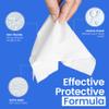 Safe n' Simple Skin Barrier Wipe with Alcohol - 50 Individually Packaged Wipes 2"x2" - Ostomy Sterile Skin Prep Pads - Skin Barrier Film Wipes for Ostomy - Alcohol Stoma Barrier Prep Pads view 4