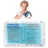 Flexible Reusable Gel Pack 6"x10" - Flexible Gel Packs for Neck, Wrist, Arm, Back and Shoulder Pain Relief - Versatile Hot or Cold Gel Packs for Injuries, Sore Muscles or Toothache Pain Relief, Blue view 1