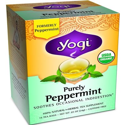 Yogi Teas Tea Purely Peppermint Org