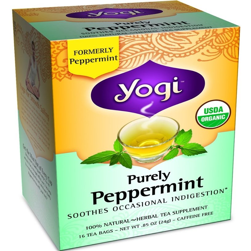Yogi Teas Tea Purely Peppermint Org