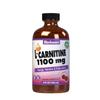 Bluebonnet Liquid L-Carnitine 1100 mg, Raspberry, 8 Fluid Ounce view 1