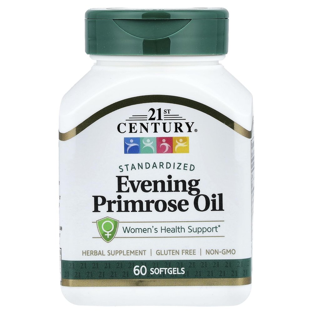 21st Century Evening Primrose Oil Softgels, 60 Count
