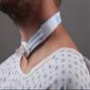 Dale Medical 240 Tracheostomy Tube Holder 1" Wide Neckband, Fits Up to 19.5" Neck, Blue (10 Count) view 2