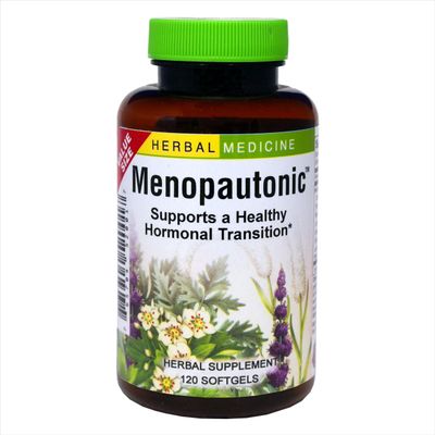 Herbs Etc. Menopautonic Softgels - Essential Supplement for Women - Hormonal Transition Support Supplement - Offers Menopausal Support with Dong Quai & Motherwort - 120 Softgels (120 Servings)